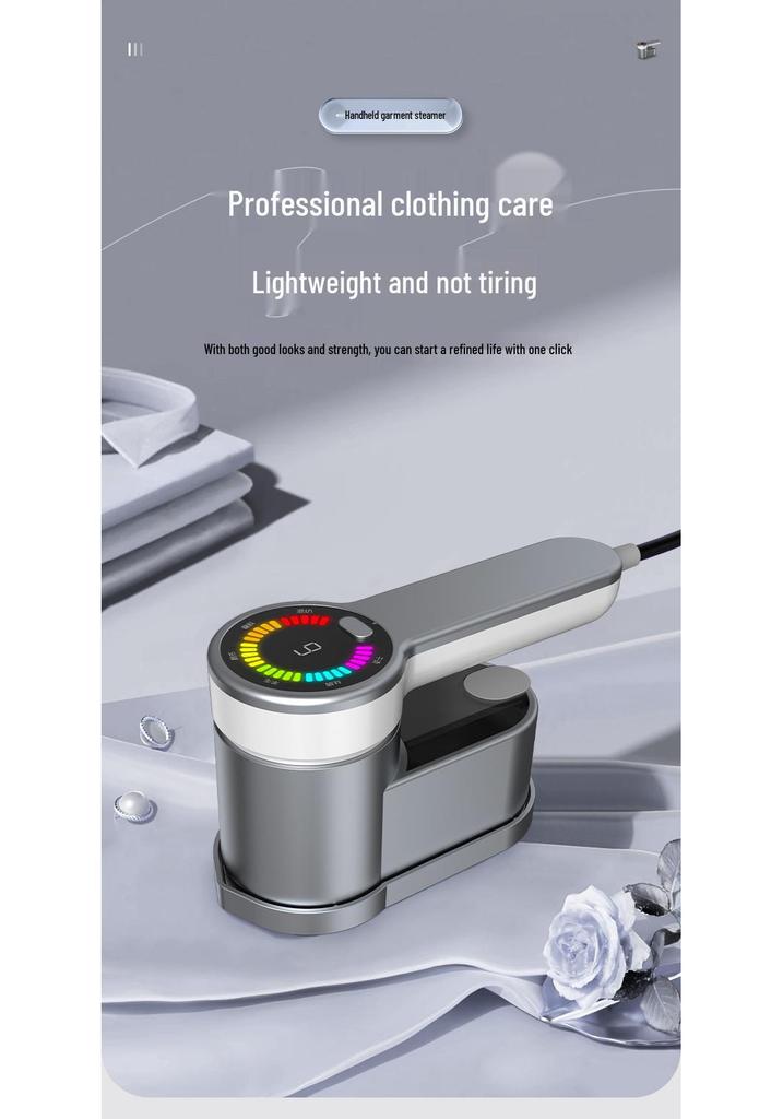 Rotating Handheld Steam Ironing Machine for Dormitory and Clothes