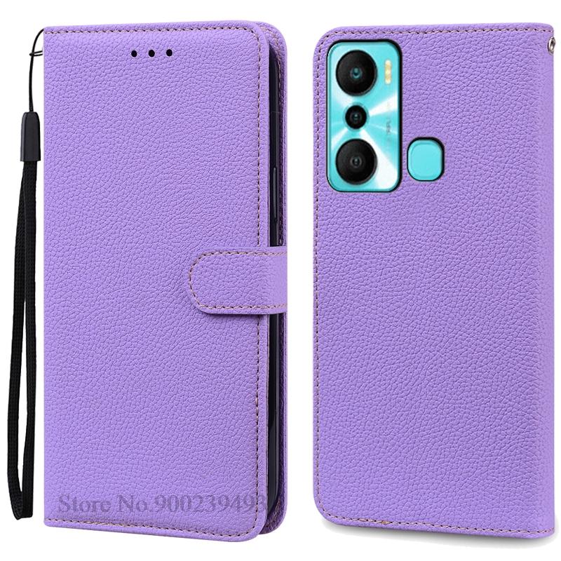 Hot 20i Case For Infinix Hot 20i Case Wallet Leather Flip Cover For Infinix Hot 20i Case X665C X665E Phone Cover Coque Fundas
