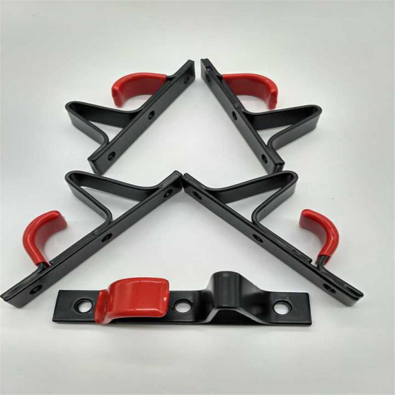 6X 13-22" Wheel Rim Hub Shop Display Stand Rack Hook Wall Mount Hanging J Holder
