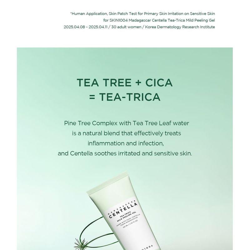 SKIN 1004 - Madagascar Centella Tea-Trica Mild Peeling Gel