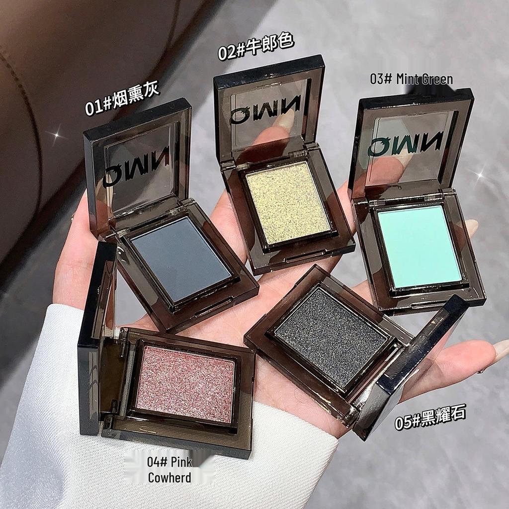 QMN Misty Starlight Shimmer Eyeshadow - Mint Mambo