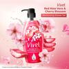 VIVEL Red Aloe Vera Cherry Blossom Shower Gel 895 Ml Moisturizing Body Wash For Women Men