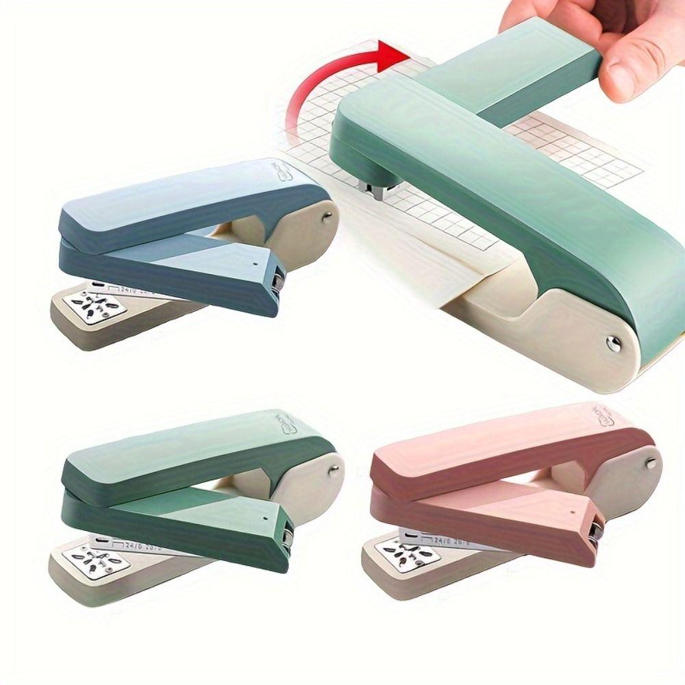 360-degree Rotating Desktop Stapler Paper Stapling Machine Stationery Office Supplies
