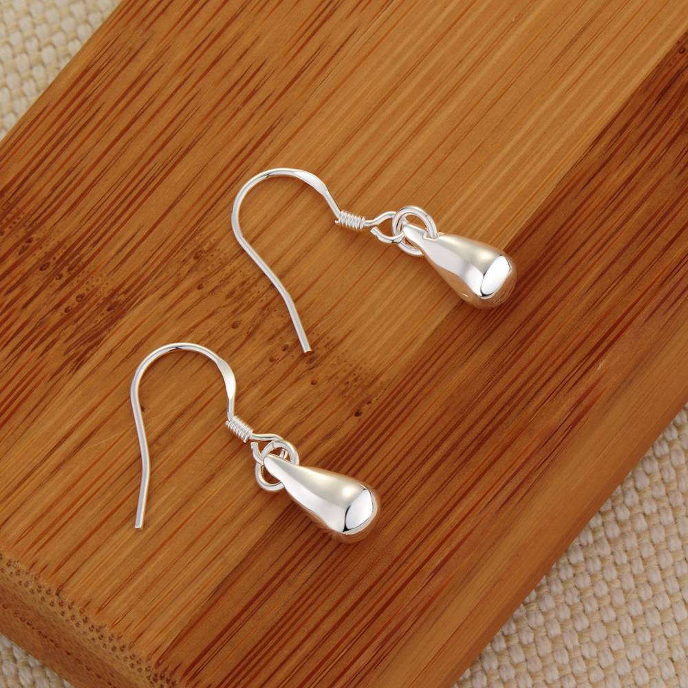 NEW 925 Sterling Silver Earrings Hot Hearts for Women Exquisite Student Girlfriend Jewelry Accessories Wedding Fashion Gift
