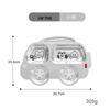 Abay Kids Cartoon Divided Stainless Steel Plate