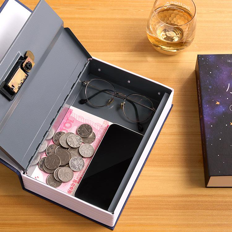 Book Piggy Bank Cabinet: Secure Password Safe for Kids 2025