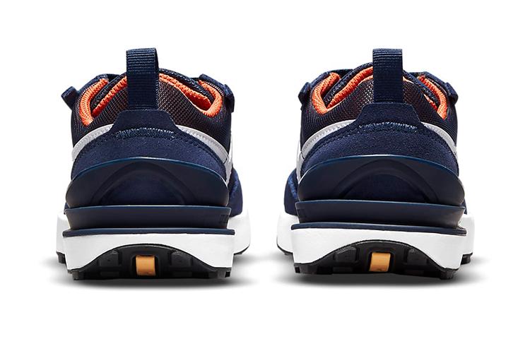 Nike Waffle One Low Top Sports Casual Shoes Blue Orange Children Aged 3 7 Years Old DC0480-401