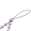 Cat Eye Pearl Phone Chain Wrist Strap Cellphone Charm Beaded Phone Lanyard  Phone Accessories