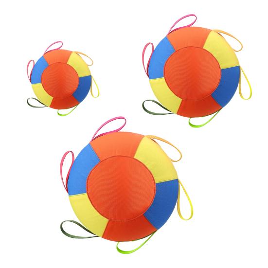 Haustierspielzeug mit Luftpumpe Mehrere Düsen Schnelle Inflation Reißfest Kausicher Kompakte Größe Tragbar Pferdetraining Spielzeug