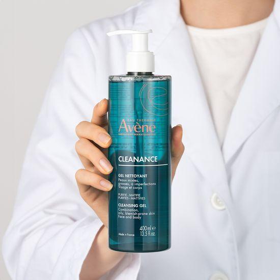 Avene Cleanance Cleansing Gel 400ml *Sebum Control *Mildly Acidic Cleanser *Cleansing Foam