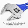 Adjustable Mini Wrench Lightweight Large Opening Short Handle Multifunctional for Plumbing and Bathroom Use