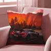 HOT Games F-ForzaS H-HorizonS Cushion Cover Multi-Scene Pillow Cover for Home & Car - Reversible, Soft & Durable for Daily Use
