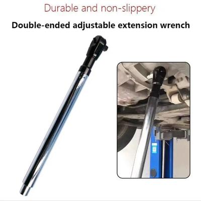 Quick Extension Wrench Four-wheel Alignment Ratchet Wrench  Auto Repair Hardware Tool