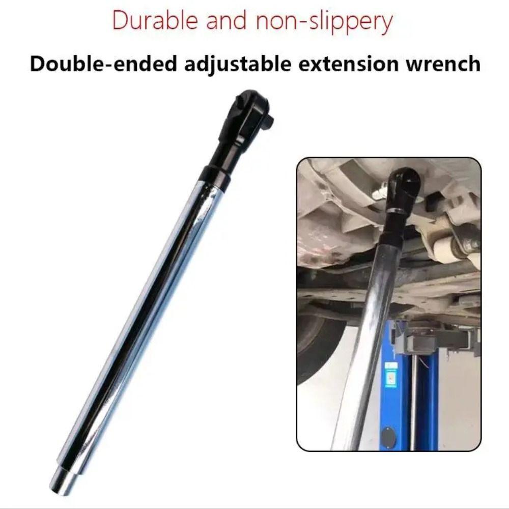 Angle Adjustment Extension Wrench Four-wheel Alignment Ratchet Wrench Hand Tool