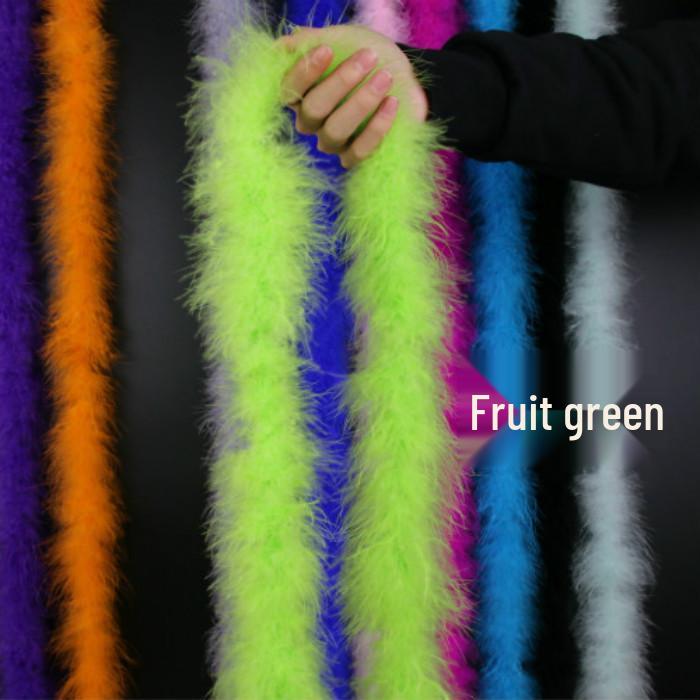 Spielraum: 2m bunter Federstab Katzenspielzeug - Haustierspielzeug, DIY Kopfschmuck, Kleidung, Festivaldekoration