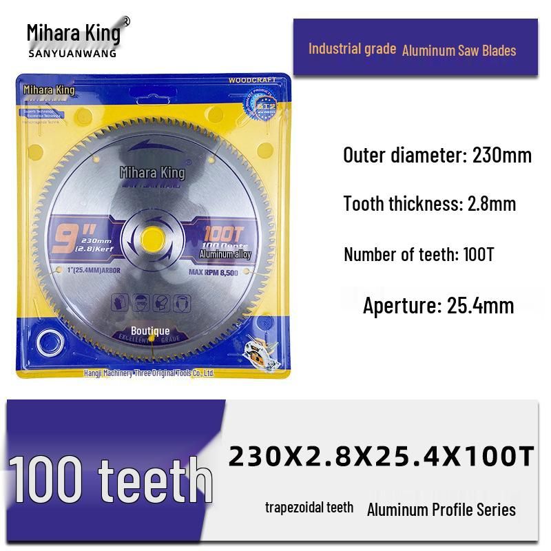 Woodworking Angle Grinder Saw Blade - Alloy Cutting Disc for Wood, Sizes 4/5/7/9 inch