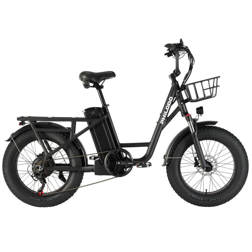 Bicicletta Elettrica Philodo T1 Ruota da 20" Motore da 750W Bicicletta Elettrica da Pendolarismo Urbano 48V 20Ah Freni a Disco Idraulici 7 Velocità Carico Massimo 150Kg