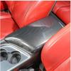 SHINEKA ABS Carbon Fiber Armrest Box Panel Decoration Cover for Dodge Challenger 2015 Up Car Interior Accessories