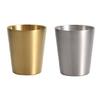 Set di 4 Tazze da Bevanda Termiche a Doppia Parete in Acciaio Inossidabile per Uso Esterno Resistenti al Calore Impilabili Tazza da Caffè