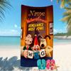 Customizable Personalized Beach Towels Wallace and Gromit Themed designs.Suitable for the Beach, Yoga, Sports;ideal As Beach Accessories