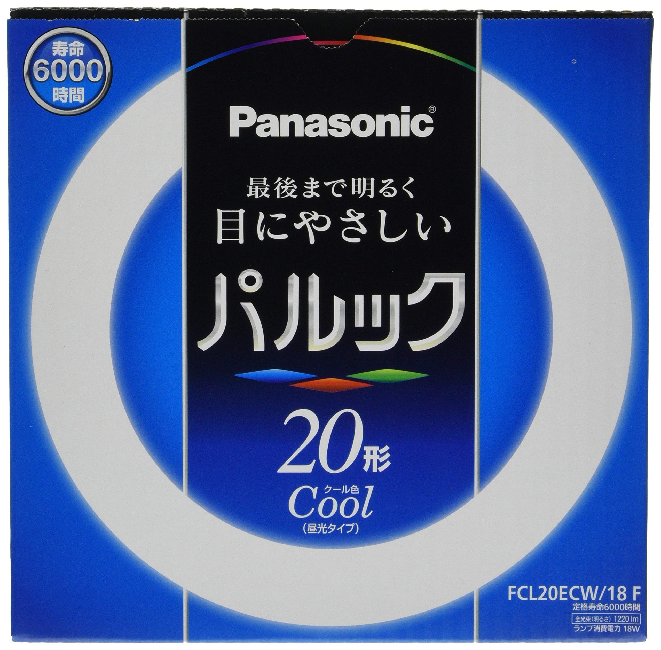 

Panasonic round fluorescent light (FCL) Parlook 20W type G10q cool color FCL20ECW18F