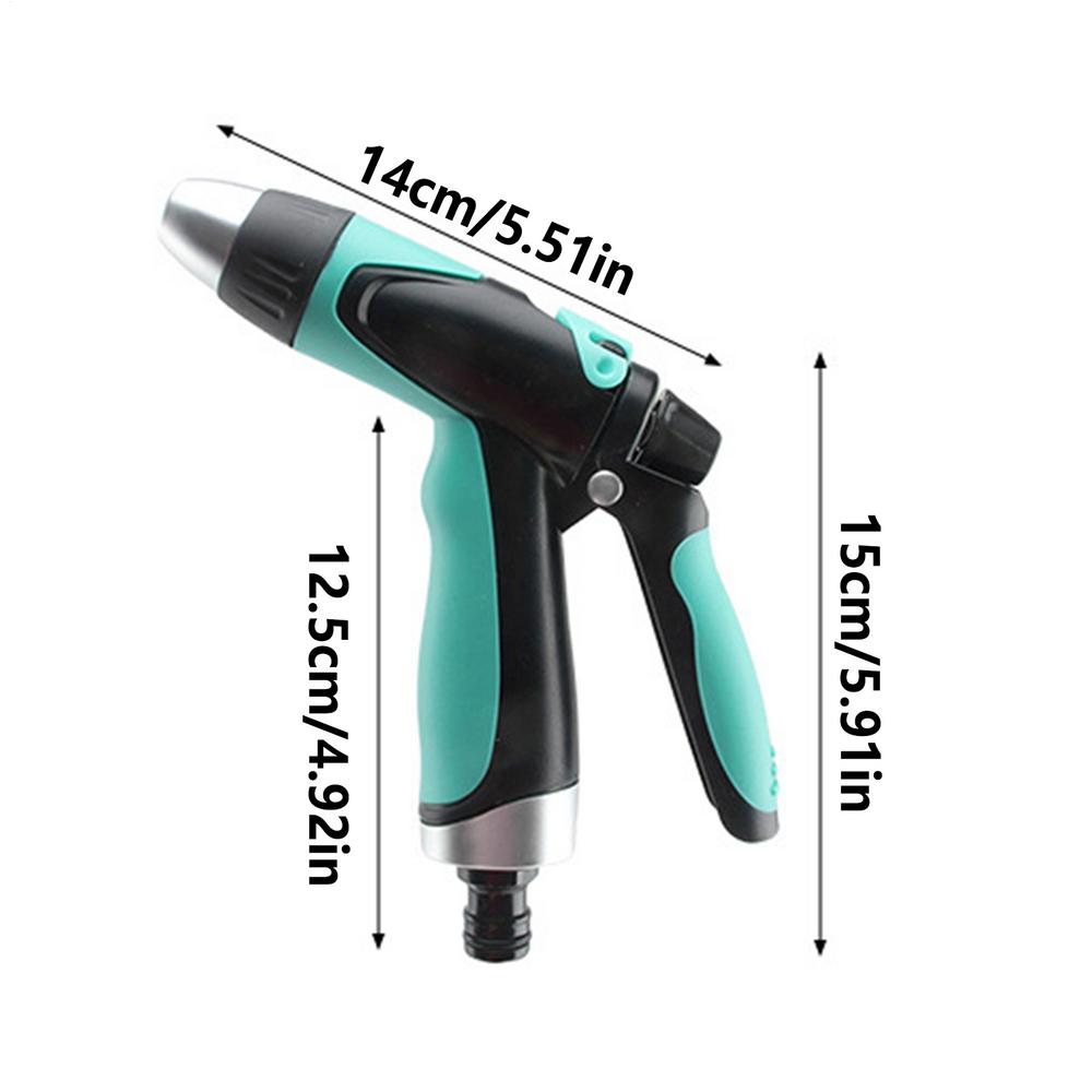 garden watering nozzle High Pressure Adjustable Spray Quick Connect Handheld Water Hose Sprayer Nozzle Garden Water Guns