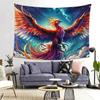 Colorful Majestic Phoenix Tapestry Decoration Art Aesthetic Tapestries for Living Room Bedroom Home Wall Cloth Wall Hanging