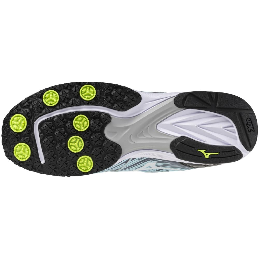Mizuno Speed Mach 3 Junior Light Blue X White X Size for Perfect for Sports Days and School Commutes Shoes, Purple, 23.0 Cm, 2E, Boys, Lightweight,