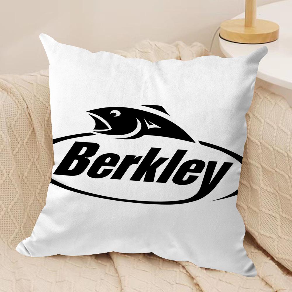 

logo BBerkley Cushion Cover Soft Plush Throw Pillow Cover DoubleSided Printed Cushion Case Cozy Sofa Home Decor 30x30cm