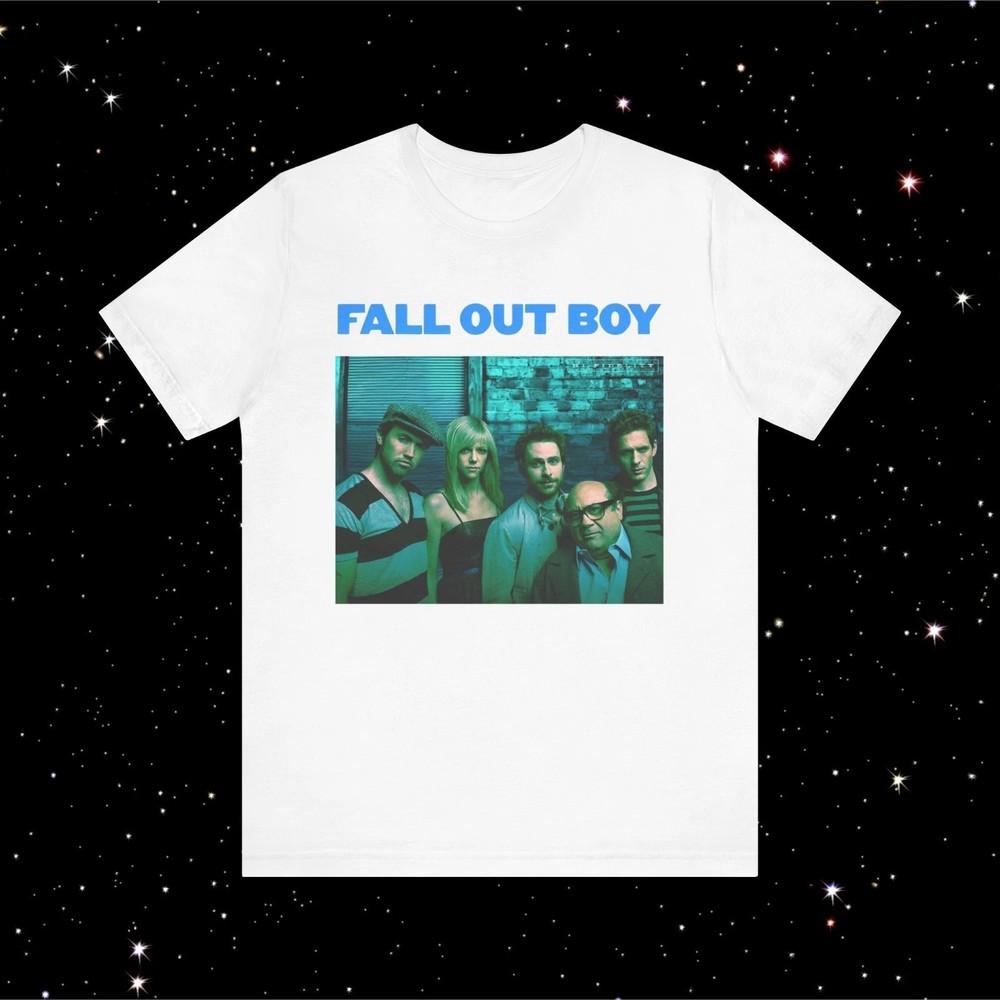 

Футболка с обложкой альбома «В Филадельфии всегда солнечно» X Fall Out Boy, Унисекс футболка M
