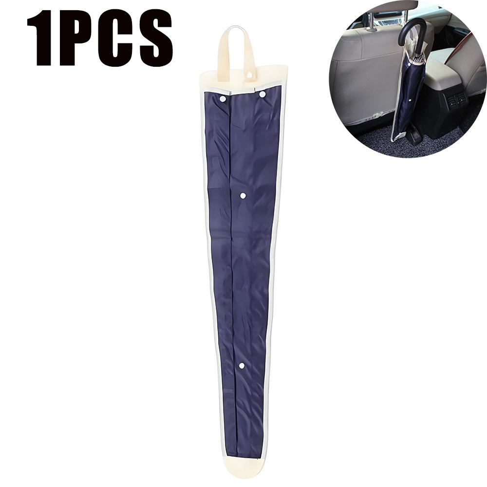 Car Waterproof Umbrella Set Foldable Rain Cover Storage Bag Holder Basket Organizer with Stand Auto Accessories for Vehicles 1090₽