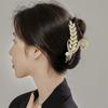 New Crystal Opal Hair Clasp Hairpin for Women's Fashion, Personality, Elegant Hairpin, and Advanced Hairpin Accessories