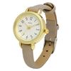 Fieldwork Women's Analog Watch with Leather Strap, Gray, Easy To Read, YM092-4