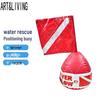 ART&LIVING Inflatable Water Rescue and Diving Buoy with Flag