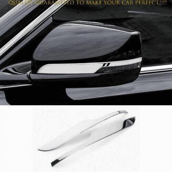 Для Cadillac CT5 2020-2025 Хромированная сталь Накладка-полоска на зеркало заднего вида и боковую дверь 2*