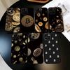 B-Bitcoin Phone Case Silicone Soft For IPhone 17 16 15 14 13 12 11 X XR Plus Pro Max Plus