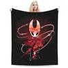 Hollow Knights Silksongs Hornet Blanket Fleece Print Multi-function Lightweight Thin Throw Blankets for Home Car Bedspread