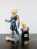 In stock: Vf Statue, Z Vegeta Figure, Replaceable Head Sculpture, Majin Vegeta Articulated Figure, 28cm/11.02 inches