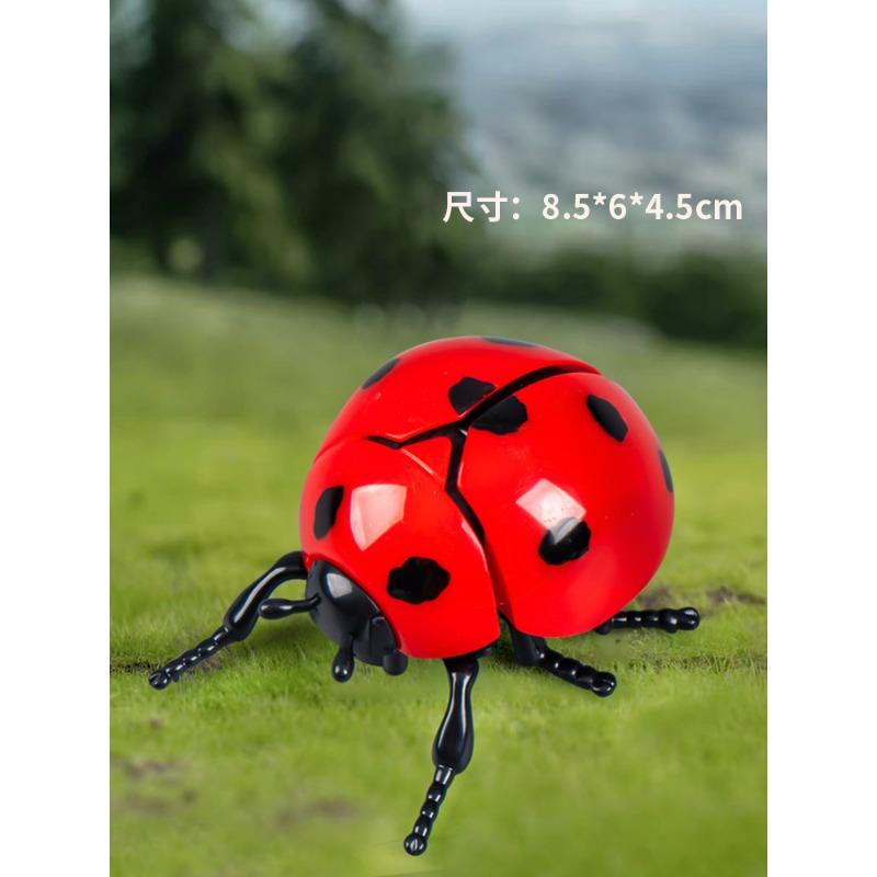 Running Seven-star Ladybug Simulation Beetle Winding Chain Unzipping Children's Wind-up Toy
