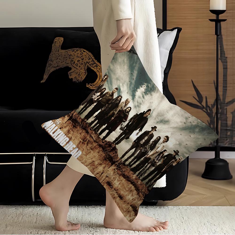 Tv Show Fear The Walking Dead Personalized Pillow Dust Cover Bedroom Kids Party Decoration Pillowcase Birthday Children Gift