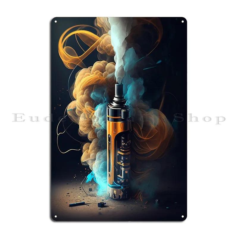 

Металева вивіска E Vape Сигарета Клуб персоналізовані Таблички Настінний декор Дизайн Металева вивіска Постер 20x30cm（7.8x11.8inch）