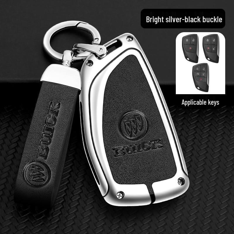 Buick Metal Key Cover for Regal, LaCrosse, Envision, GL8, and Yinglang GT.