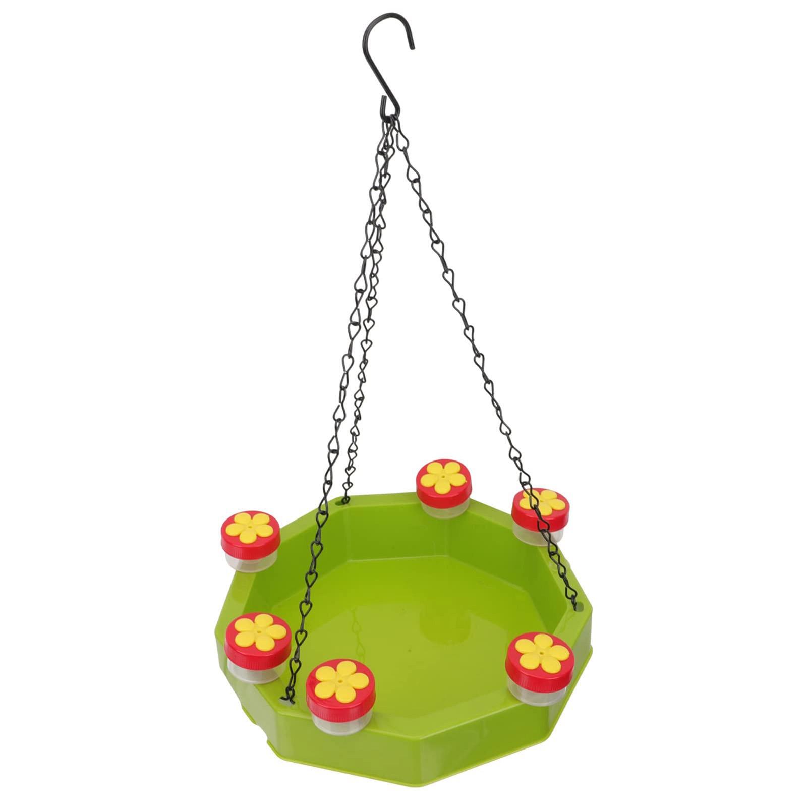 

Бассейн для кормления птиц и кормление водой 2-в-1 Кормушка для птиц Садовая кормушка для птиц Ванная раковина Бассейн для кормления домашних животных One Size зелёный