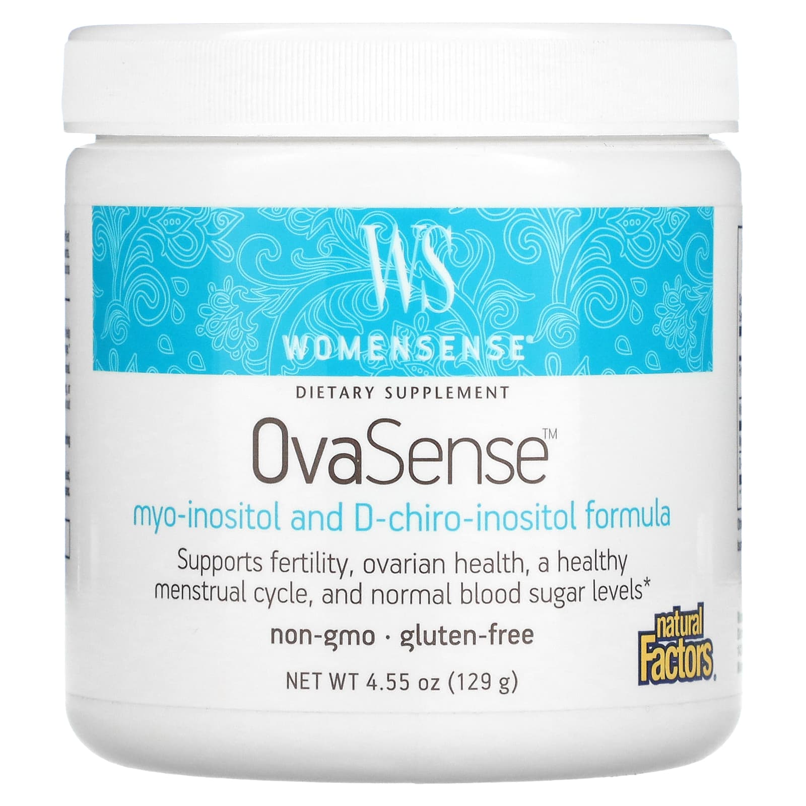 

Natural Factors, Womensense, PCOSense, 129g(4.55oz)