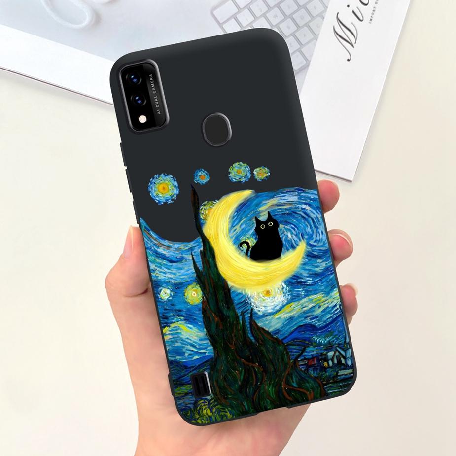 For ZTE Blade A51 Case BladeA71 Cute Fashion Cartoon Cover Soft Silicone Phone Case For ZTE Blade A71 A7030 BladeA51 Funda Coque