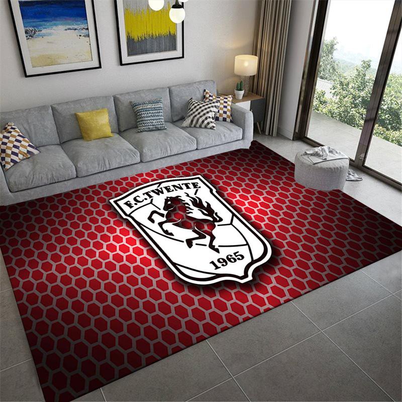 FC Twente Carpet Rug for Living Room Bedroom Home Sofa Decoration,Kids play Non-slip Floor Mat