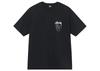 Stussy Shuffle Pigmentgefärbtes T-Shirt 'Schwarz'