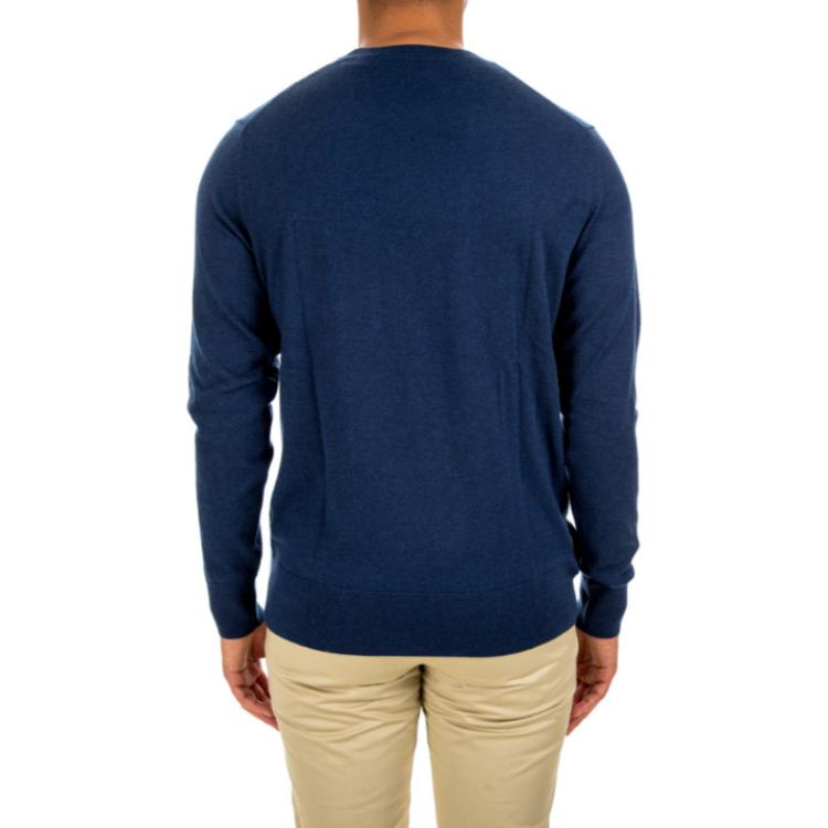 Burberry Knitwear Men's Blue Crew Neck Moderate Other 80133511
