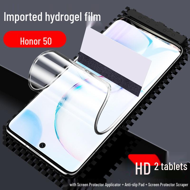 Hydrogel & Tempered Screen Protector for Honor 50, 50 Pro, & 50 SE - Full Coverage