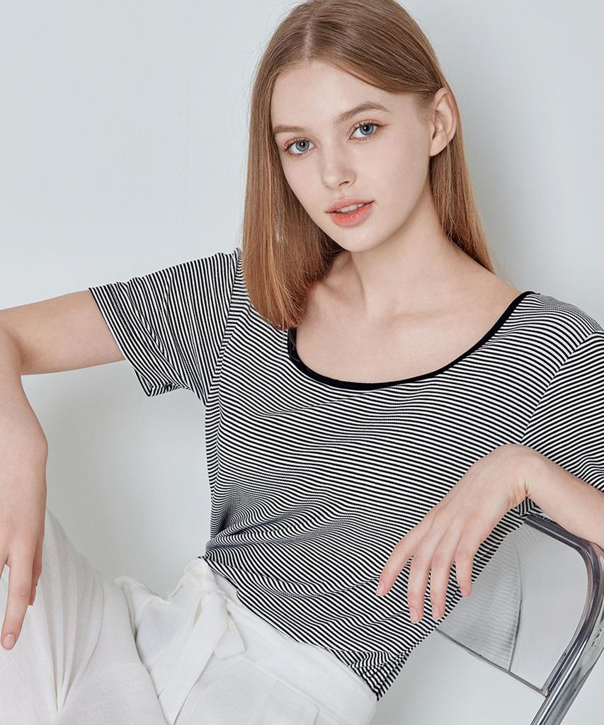 BYC Body Dry Silky Square Women'S Short Sleeve Tee